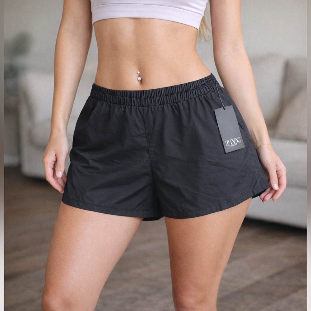 FIVE THE LABEL Girls Dance Shorts Black NWT Youth L/Adult M